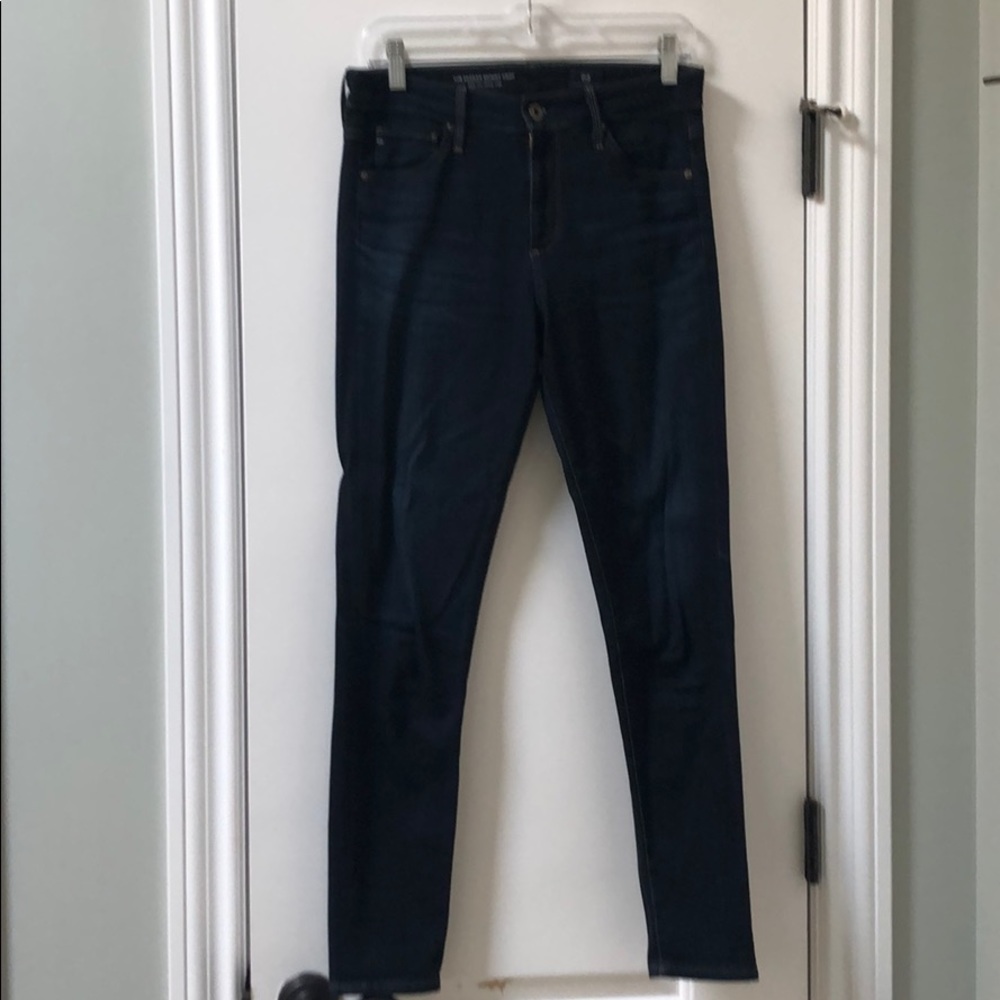 COPY - AG The Farrah skinny crop high rise jeans